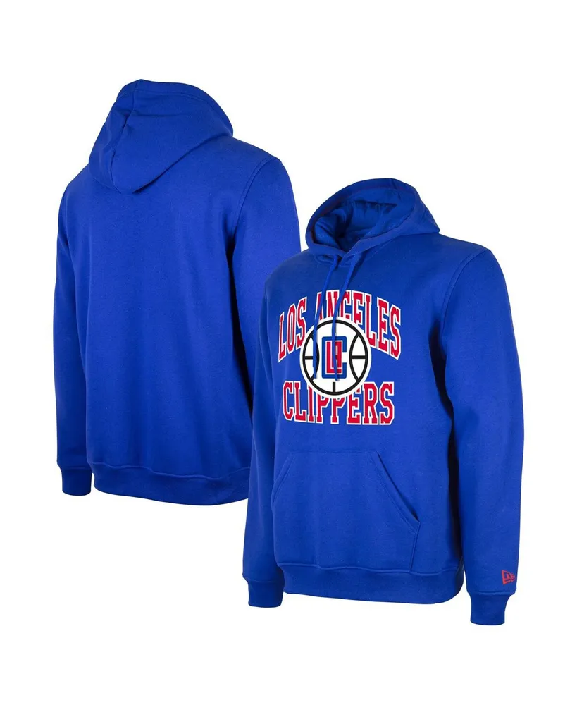 Men's and Women's New Era Royal La Clippers 2023/24 Season Tip-Off Edition Pullover Hoodie