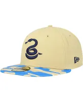 Men's New Era Gold, Blue Philadelphia Union Camo Snake 59FIFTY Fitted Hat