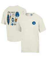 Men's Comfortwash Cream Duke Blue Devils Camping Trip T-shirt