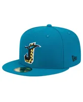 Men's New Era Teal Jacksonville Jaguars City Originals 59FIFTY Fitted Hat