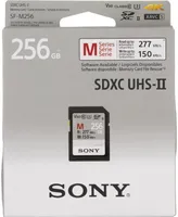 Sony 256Gb V60 Uhs-Ii M-Series Memory Card (Read 277 Mb/s Write 150 Mb/s)