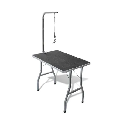 Portable Pet Dog Grooming Table with Castors