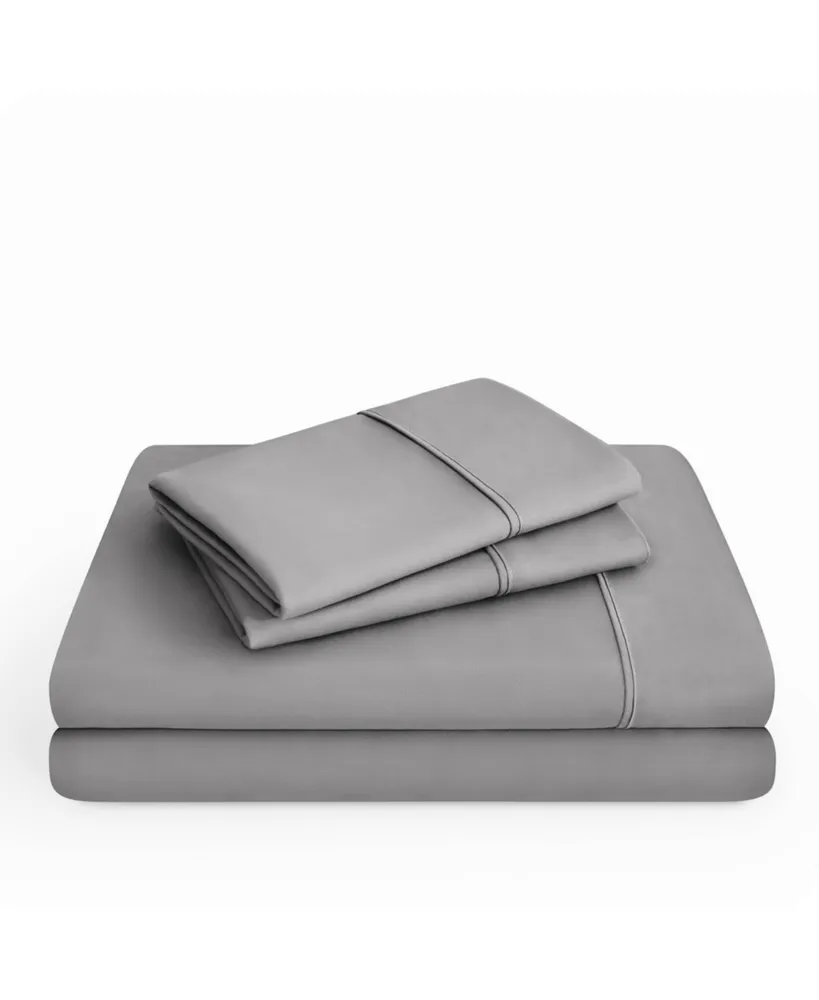 Bare Home 22 inch Deep Pocket Microfiber Sheet Set - Twin XL - Grey