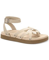 Sun + Stone Women's Finchh Strappy Footbed Sandals, Created for Macy's