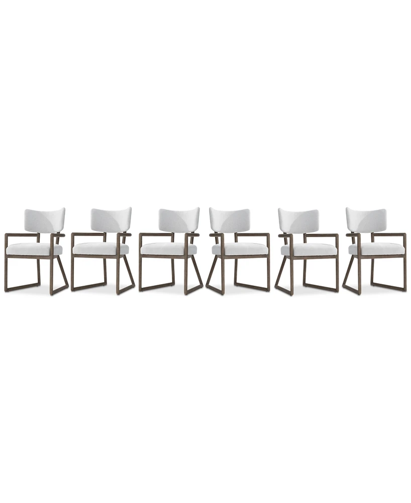 Fantasia 6pc Arm Chair Set