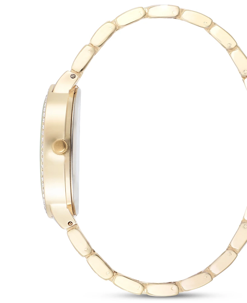 I.n.c. International Concepts Women's Gold-Tone Bracelet Watch 37mm, Created for Macy's