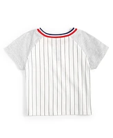 First Impressions Baby Boys Game Stripe T-Shirt, Created for Macy's