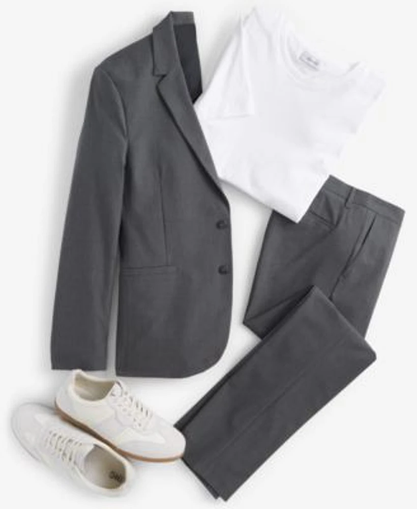 Calvin Klein Mens Slim Fit Suit Crewneck T Shirt