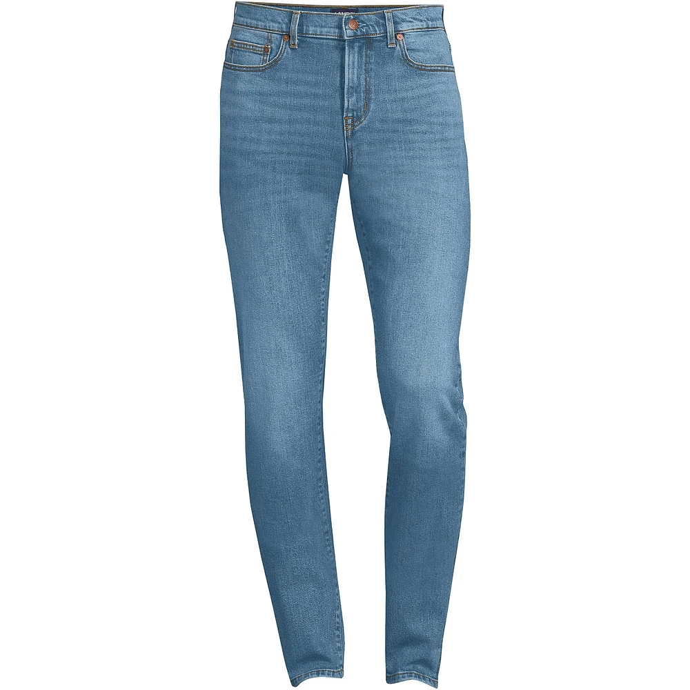 Lands' End Men's Recover 5 Pocket Slim Fit Denim Jeans