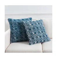 Safavieh Mya 18" x 18" Pillow (Set of 2)