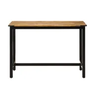 Dining Table 43.3"x23.6"x29.9" Solid Wood Mango