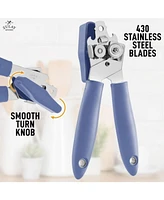 Heavy Duty 2 1 Can Opener Wide Grip Smooth Edge Cut