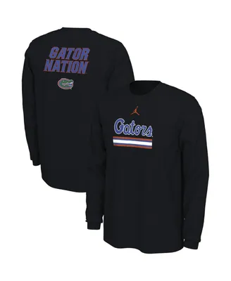 Men's Jordan Black Florida Gators Alternate Uniform Long Sleeve T-shirt