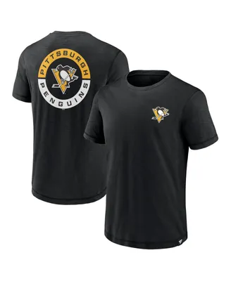 Men's Fanatics Black Pittsburgh Penguins High Stick T-shirt