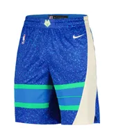 Men's Nike Royal Milwaukee Bucks 2023/24 City Edition Swingman Shorts