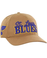 Men's '47 Brand Tan St. Louis Blues Barnes Hitch Adjustable Hat