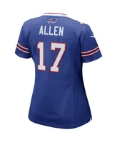 Women's Nike Josh Allen Royal Buffalo Bills Game Jersey