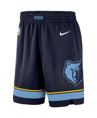Men's Nike Navy 2019/20 Memphis Grizzlies Icon Edition Swingman Shorts