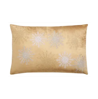 Cynthia Snowflake Pillow