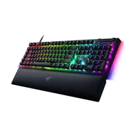 Black Widow V4 Full Size - Wired Mechanical Green Switch Gaming Keyboard - Black