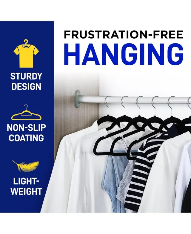 Neatfreak Clothes Hangers, 50 Pack Felt - Macy's