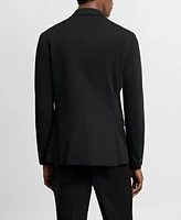 Mango Men's Super Slim-Fit Stretch Fabric Suit Blazer