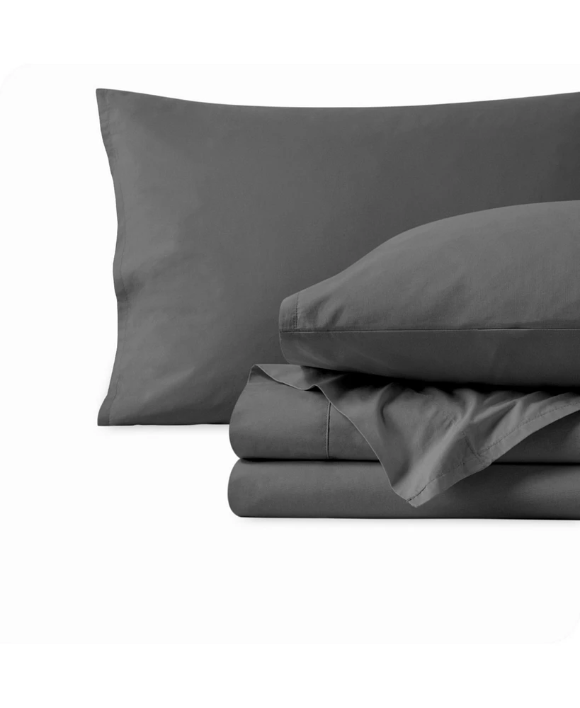 Bare Home Percale Sheet Set