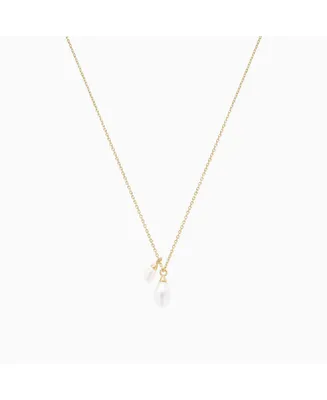 Bearfruit Jewelry Maisie Duo Cultured Pearl Pendant Necklace