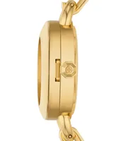 Tory Burch Women's The Miller Gold-Tone Stainless Steel Bangle Bracelet Watch 27mm Gift Set