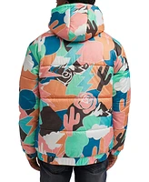 Reason Men's Pop Art Puffer Jacket