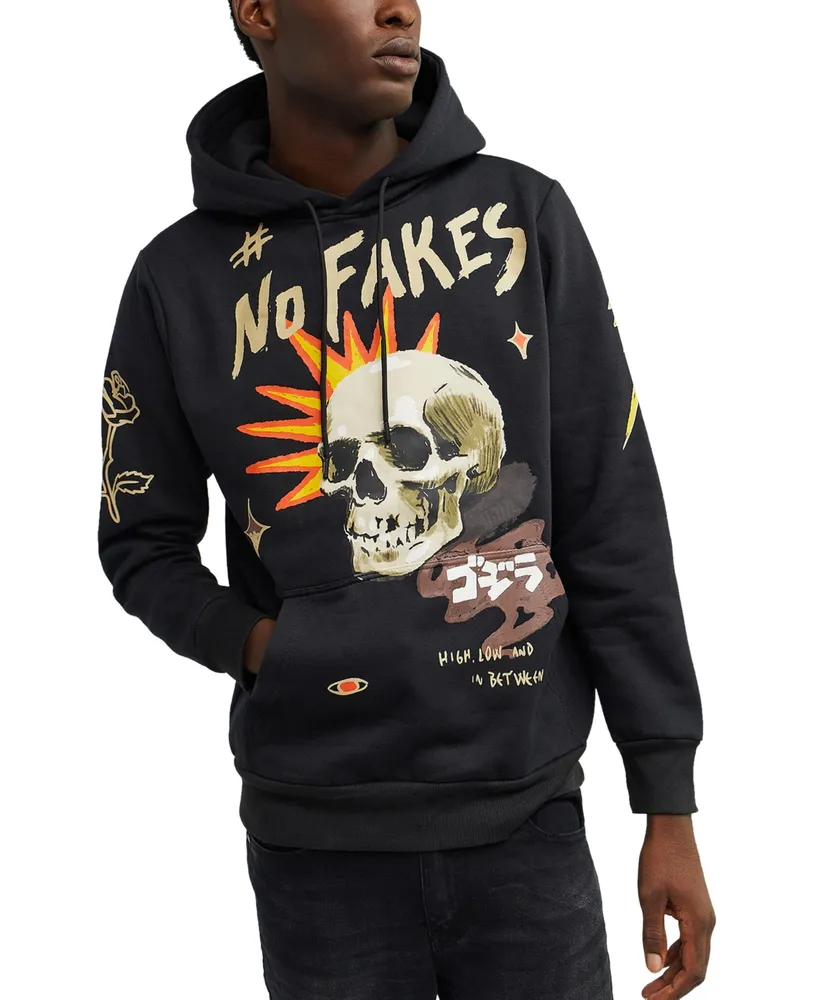 Reason Men's No Fakes Pullover Hoodie