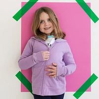 Mightly Kids Kids' Fair Trade Organic Cotton Zip-Up Pocket Hoodie