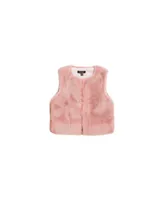 Imoga Collection Child Girls Eva FW23 Powder Faux Fur Vest