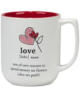 Certified International Valentine's Day Mugs, Set of 4