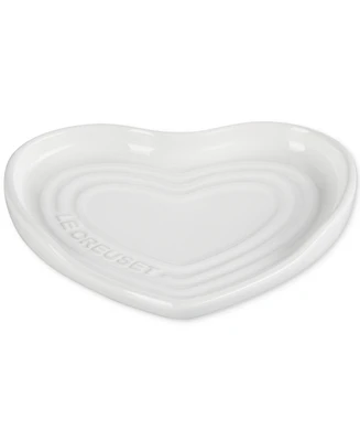 Le Creuset Figural Heart Collection Stoneware Heart Spoon Rest