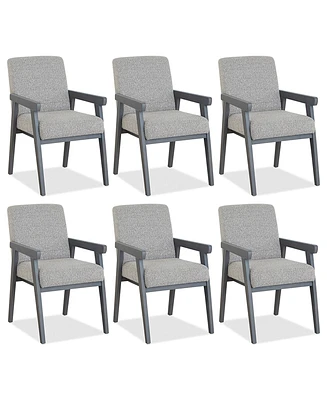 Closeout! Atwell 6pc Arm Chair Set