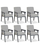 Atwell 6pc Arm Chair Set