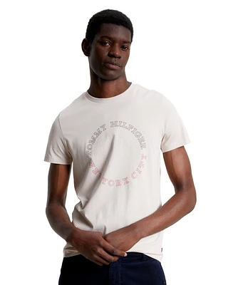 Tommy Hilfiger Men's Monotype Rundle Logo Graphic T-Shirt