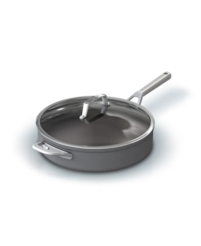 Ninja NeverStick Premium Hard-Anodized 5-Quart Saute Pan with Glass Lid