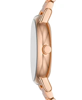 Skagen Women's Signatur Lille Two Hand Rose Gold-Tone Stainless Steel Watch 30mm