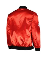 Men's and Women's Reason Red Scarface The World is Yours Varsity Full-Snap Jacket