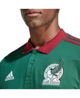 Men's adidas Green Mexico National Team Dna Aeroready Polo Shirt