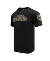 Men's Pro Standard Black Boston Bruins Wordmark T-shirt