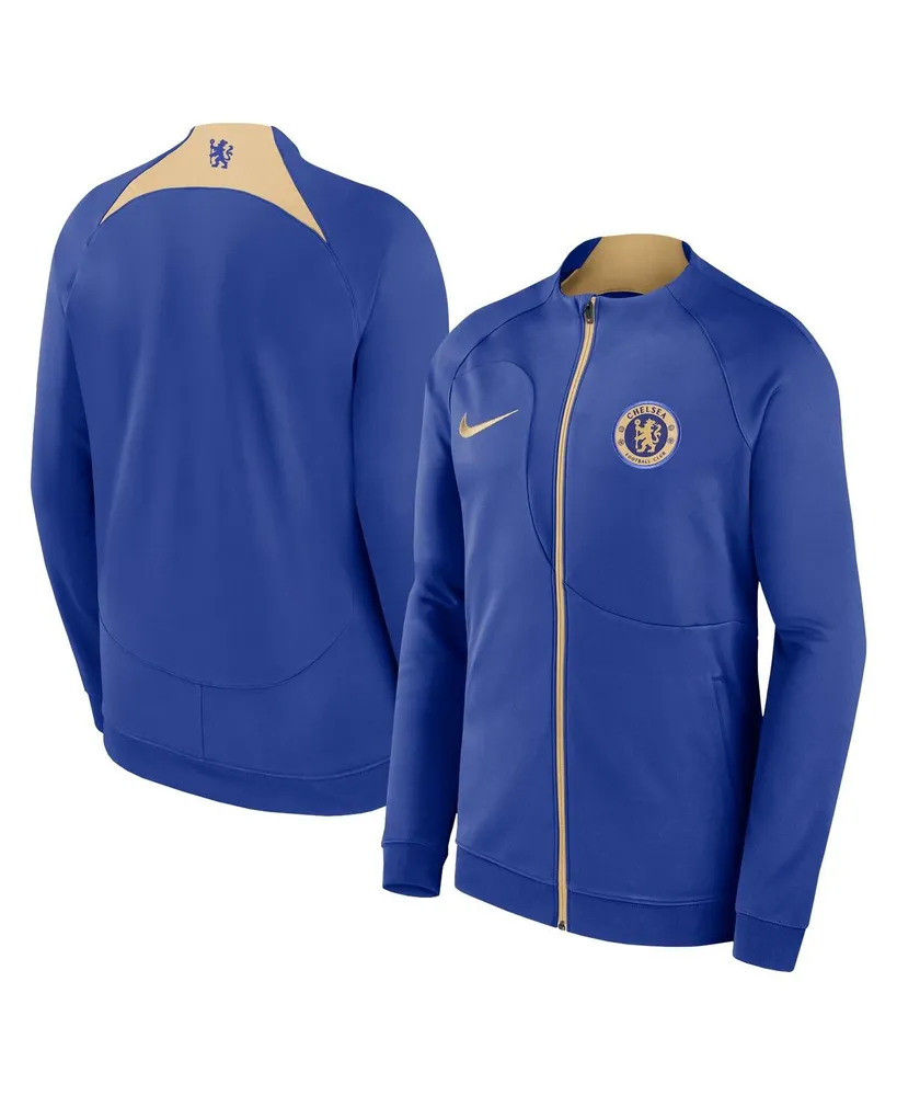 Men's Nike Blue Chelsea 2023 Academy AWF Raglan Full-Zip Jacket
