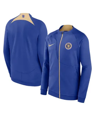 Big Boys Nike Blue Chelsea 2023/24 Academy Pro Anthem Raglan Performance Full-Zip Jacket