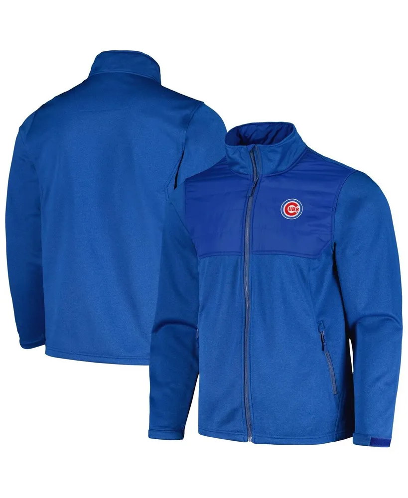 Men's Dunbrooke Heather Royal Chicago Cubs Explorer Full-Zip Jacket