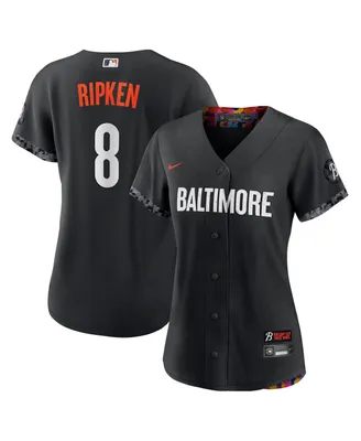 Women's Nike Cal Ripken Black Baltimore Orioles 2023 City Connect Replica Player Jersey