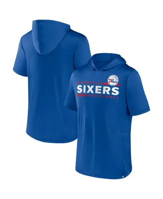 Men's Fanatics Royal Philadelphia 76ers Possession Hoodie T-shirt