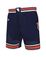 Men's Under Armour Navy Auburn Tigers Replica Basketball Shorts