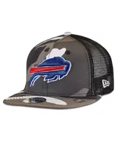 Youth Boys New Era Camo Buffalo Bills Trucker 9FIFTY Snapback Hat